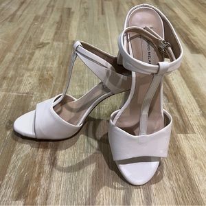 Antonio Melani Gracenn Leather Ankle Strap Sandals